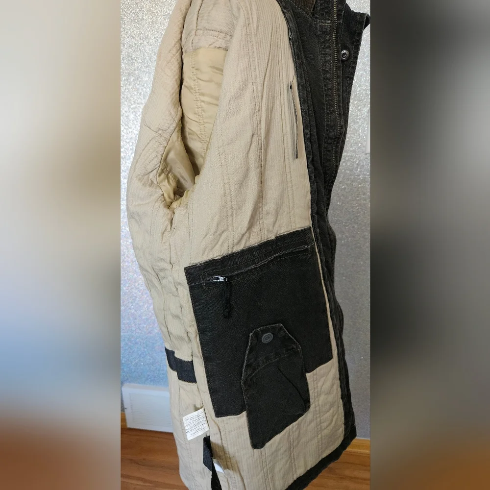 NWT Stormtech Men's Charcoal Black Marine Heritage Field Jacket, Enzyme‎ Washed